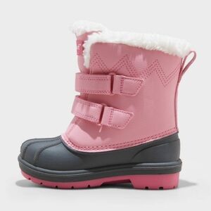 Cat & Jack Denver Waterproof Thermolite Winter Boots - Pink Size 8